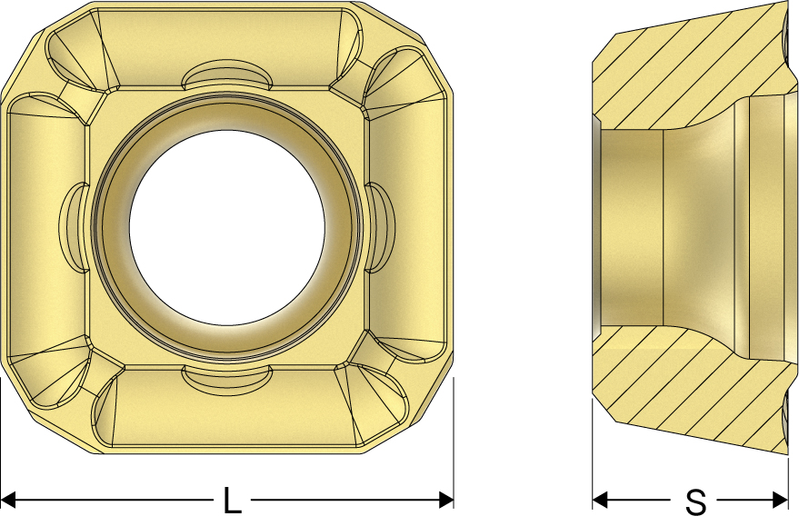 SPGX12T3-C1 T400D | Seco Tools