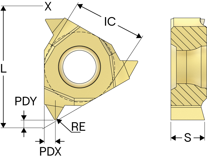 16NR11.5NPT-A2 CP500 | Seco Tools