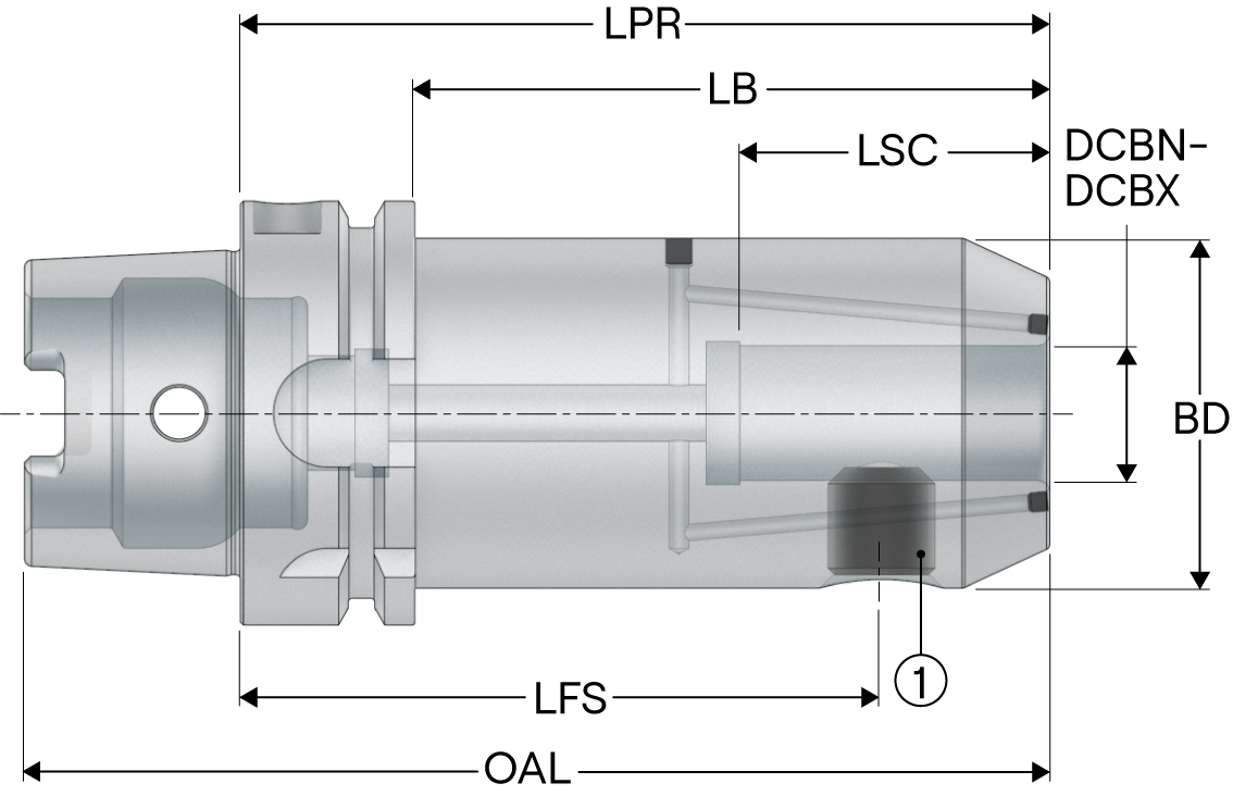 HSKA63-EM20-080-L1 | Seco Tools